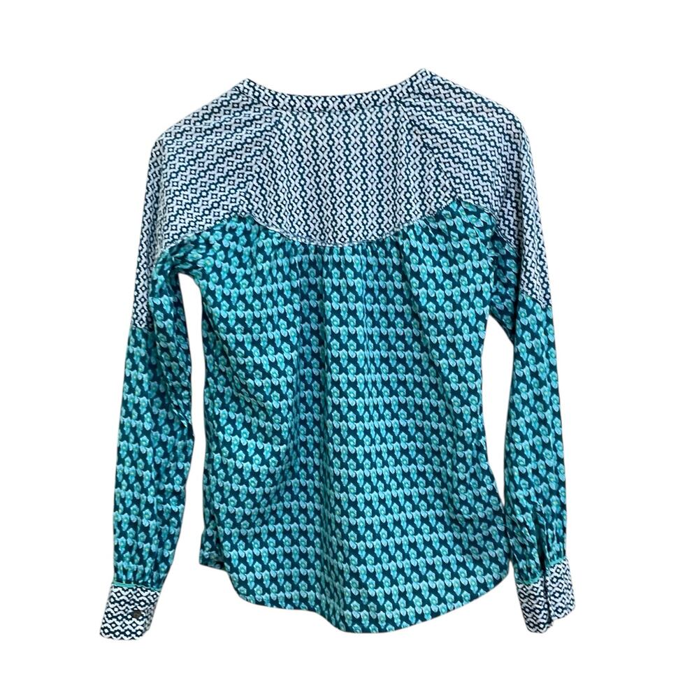 Sundance Boho Blue Patterned Size Xs Lightweight … - image 3